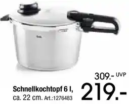 Zurbrüggen Fissler Schnellkochtopf 6 l Angebot