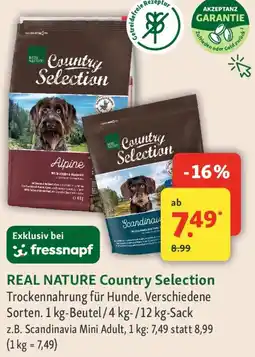 Fressnapf REAL NATURE Country Selection Angebot