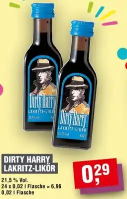 Handelshof Dirty harry lakritz-likör Angebot