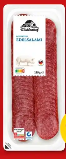 PENNY Mühlenhof Delikatess Edelsalami Angebot