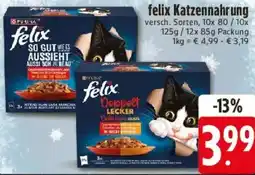 Edeka felix Katzennahrung Angebot