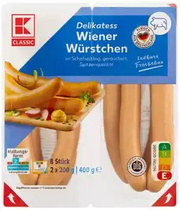 Kaufland K-Classic Wiener Würstchen Angebot
