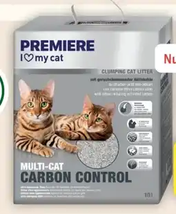 Fressnapf Premiere Tierbedarf Multi-Cat Carbon Control Angebot