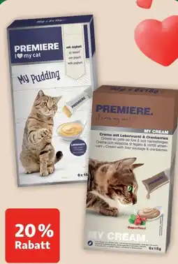 Fressnapf Premiere Tierbedarf My Cream Leberwurst & Cranberries Angebot