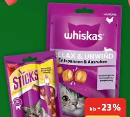 Fressnapf Whiskas Snacks Relax & Unwind Huhn Angebot