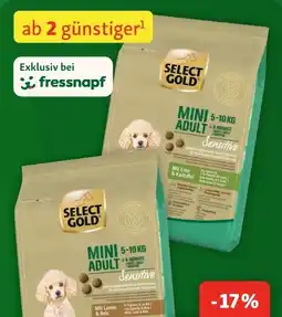 Fressnapf SelectGold Sensitive Trockennahrung Angebot