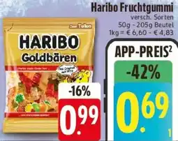E-Center Haribo Fruchtgummi Angebot