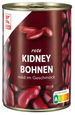 Kaufland K-Classic Kidney-Bohnen Angebot