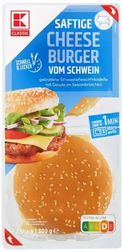Kaufland K-Classic Cheeseburger Angebot