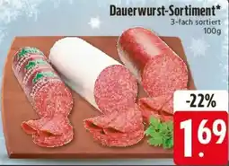 E-Center Dauerwurst-Sortiment Angebot