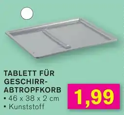 KODi TABLETT FÜR GESCHIRR- ABTROPFKORB Angebot