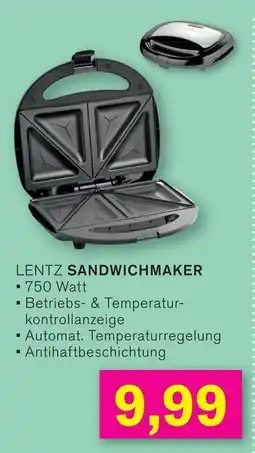 KODi LENTZ SANDWICHMAKER Angebot