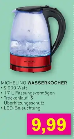 KODi MICHELINO WASSERKOCHER Angebot