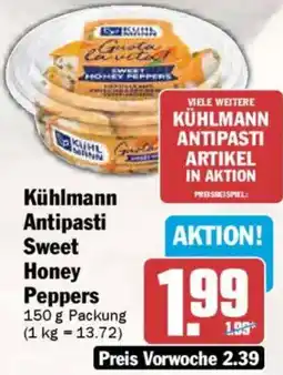 AEZ Kühlmann Antipasti Sweet Honey Peppers Angebot
