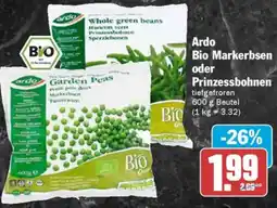 AEZ Ardo Bio Markerbsen oder Prinzessbohnen Angebot