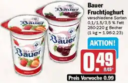 AEZ Bauer Fruchtjoghurt Angebot