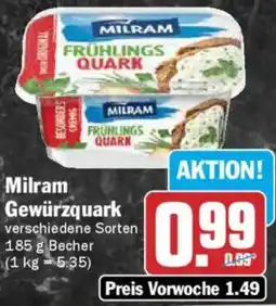 AEZ Milram Gewürzquark Angebot