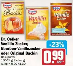 AEZ Dr. Oetker Vanillin Zucker, Bourbon-Vanillezucker oder Original Backin Angebot
