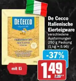 AEZ De Cecco Italienische Eierteigware Angebot