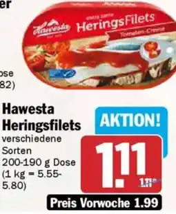 AEZ Hawesta Heringsfilets Angebot