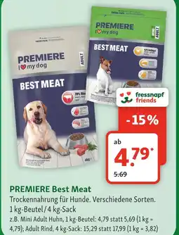 Fressnapf Premiere mini adult huhn Angebot
