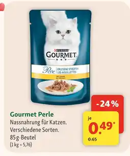Fressnapf Purina gourmet perle erlesene streifen Angebot