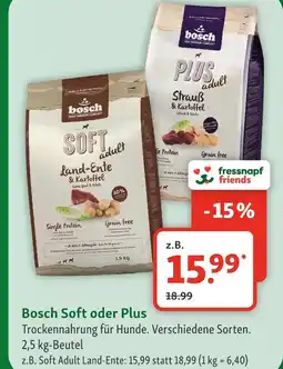 Fressnapf Bosch trockennahrung für hunde Angebot