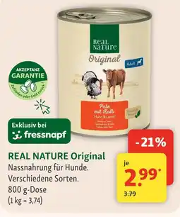 Fressnapf Real nature original Angebot