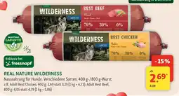 Fressnapf Real nature wilderness adult best chicken Angebot
