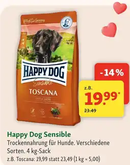 Fressnapf Happy dog sensible toscana Angebot