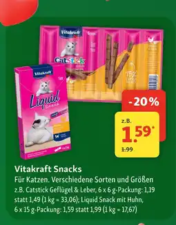 Fressnapf Vitakraft catstick geflügel & leber Angebot