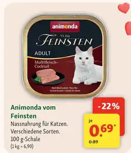 Fressnapf Animonda vom feinsten Angebot