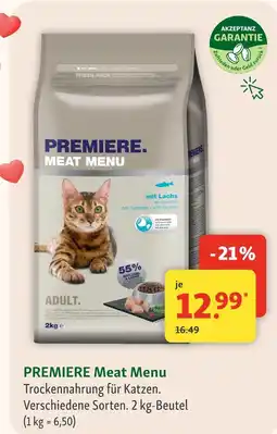 Fressnapf Premiere trockenahrung für katzen Angebot