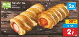 Netto Marken-Discount Backstube würstchen dog Angebot
