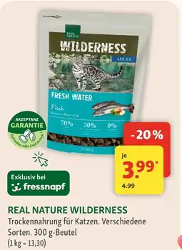 Fressnapf Real nature wilderness Angebot