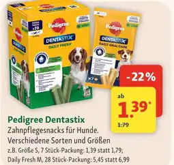 Fressnapf Pedigree dentastix daily oral care größe s Angebot