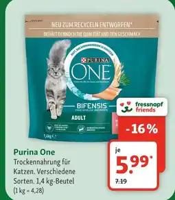 Fressnapf Purina one trockenahrung für katzen Angebot