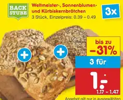 Netto Marken-Discount Backstube weltmeisterbrötchen Angebot