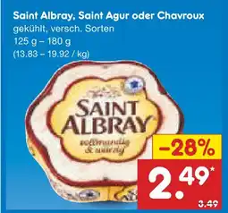 Netto Marken-Discount Saint albray, saint agur oder chavroux Angebot