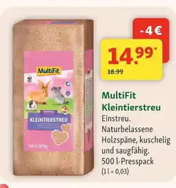 Fressnapf Multifit kleintierstreu Angebot