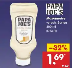 Netto Marken-Discount Papa joe's mayonnaise Angebot