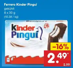 Netto Marken-Discount Ferrero kinder pingui Angebot