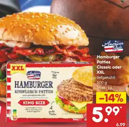 Netto Marken-Discount American style hamburger patties classic Angebot