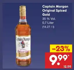 Netto Marken-Discount Captain morgan original spiced gold Angebot