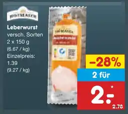 Netto Marken-Discount Leberwurst Angebot