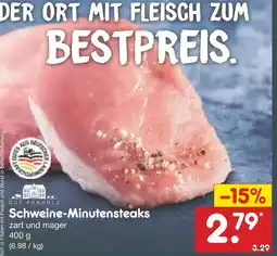 Netto Marken-Discount Gut ponholz schweine-minutensteaks Angebot