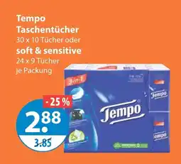 V Markt Tempo taschentücher Angebot