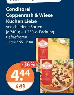 V Markt Coppenrath & wiese kuchen liebe Angebot