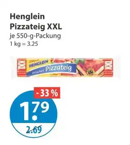 V Markt Henglein pizzateig xxl Angebot