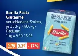 V Markt Barilla pasta glutenfrei Angebot